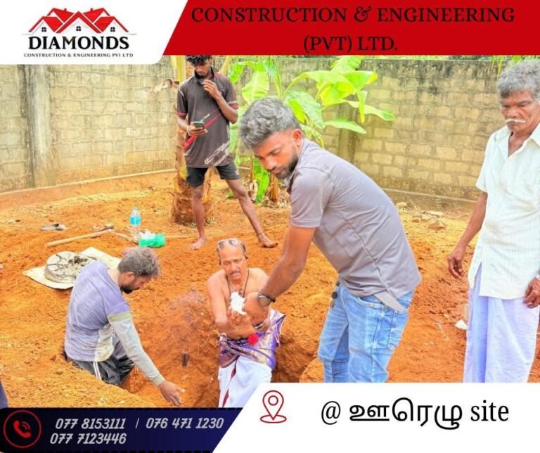 🏗️ மூன்று மாடி கனவு இல்லத்திற்கான அடிக்கல் நாட்டல் விழா