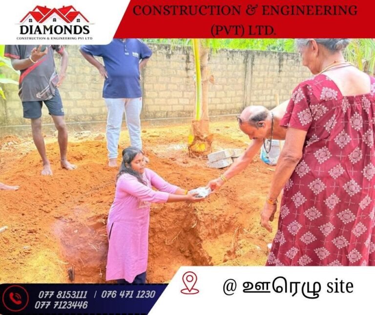 🏗️ மூன்று மாடி கனவு இல்லத்திற்கான அடிக்கல் நாட்டல் விழா