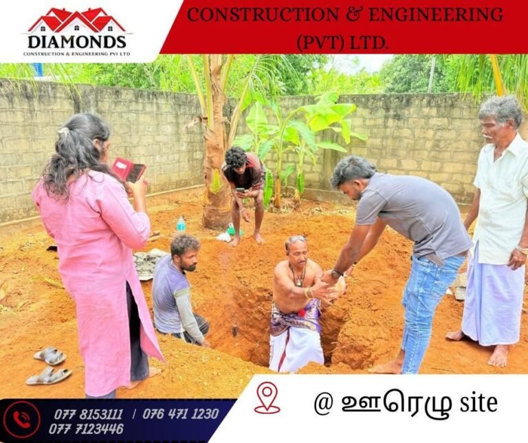 🏗️ மூன்று மாடி கனவு இல்லத்திற்கான அடிக்கல் நாட்டல் விழா