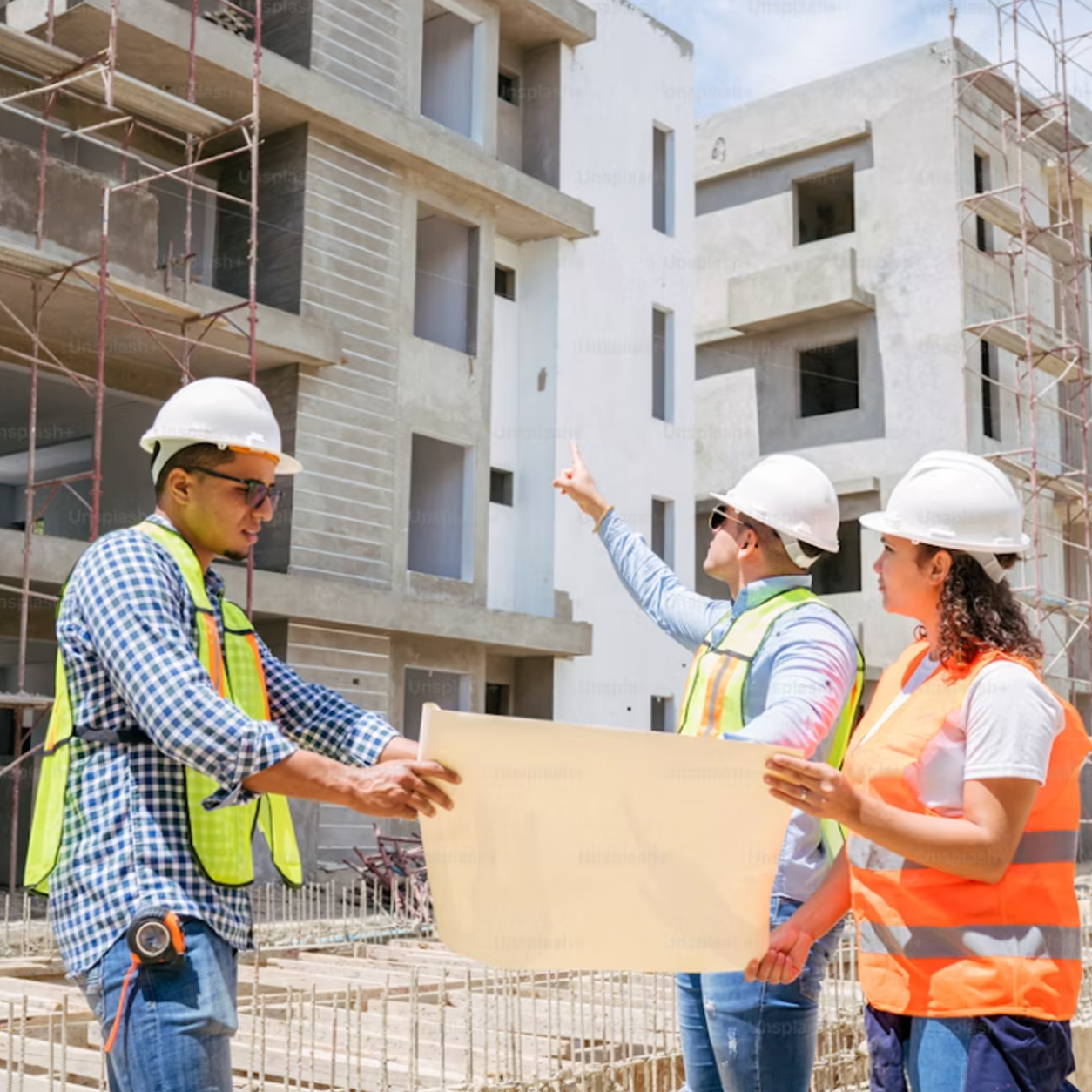 Professional building construction project by Diamonds Construction