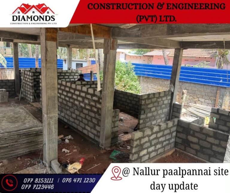 நல்லூர், பால்ப்பண்ணை கனவு இல்ல வேலைத்தளத்தின் களப் பதிவுகள்