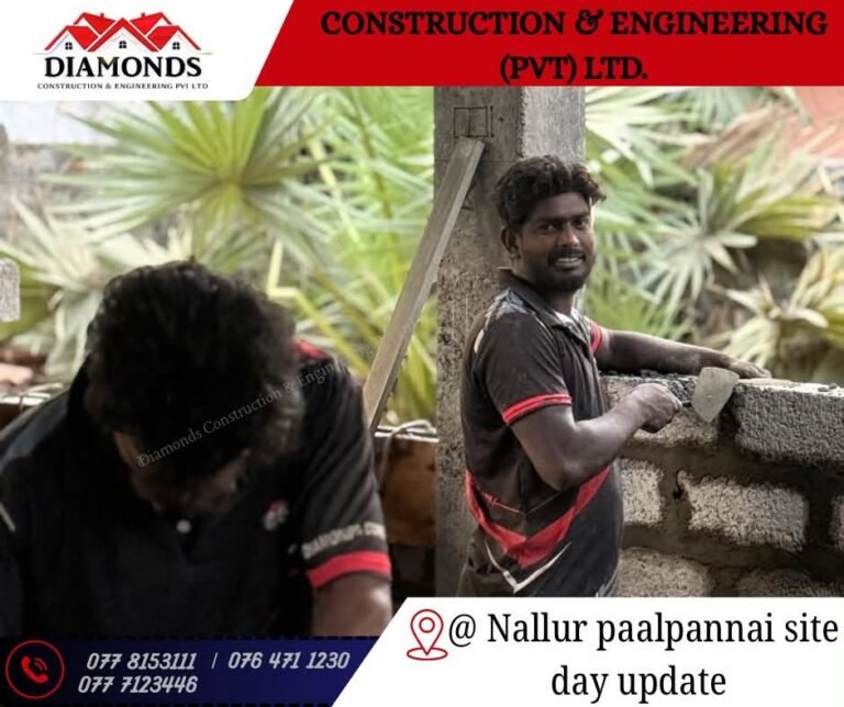 நல்லூர், பால்ப்பண்ணை கனவு இல்ல வேலைத்தளத்தின் களப் பதிவுகள்