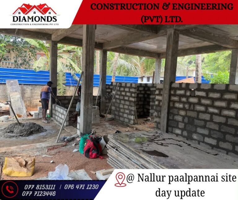 நல்லூர், பால்ப்பண்ணை கனவு இல்ல வேலைத்தளத்தின் களப் பதிவுகள்